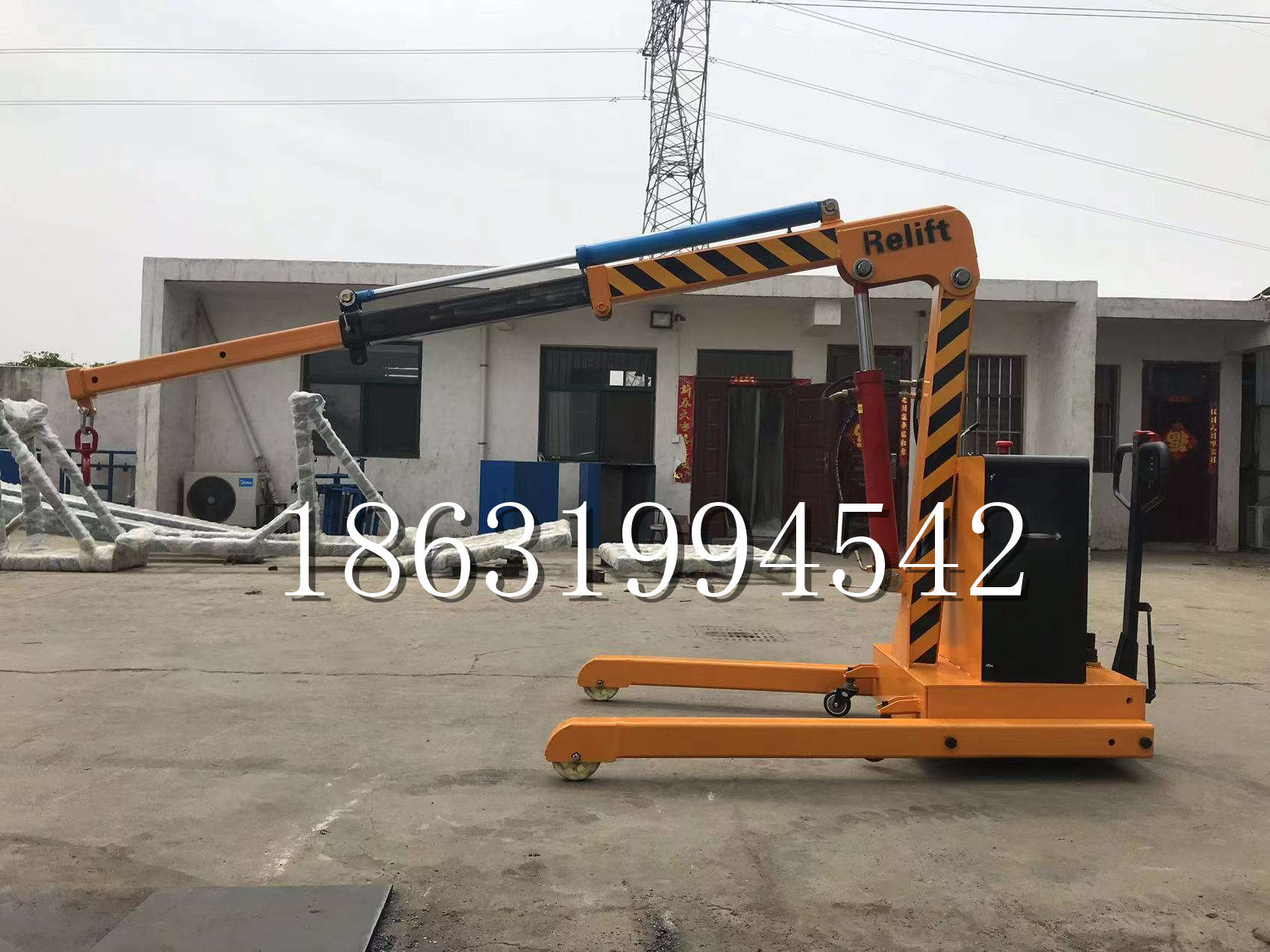 卓溪乡久征定做3吨三轮随车吊 农用园林绿化移树吊 平板工程用小吊机